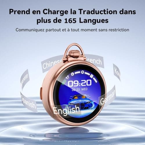 Yworlln NE71 Translation Earbuds Real Time, 164 Languages, Language Translator Device with Touch Screen, Translation Earbuds, Bluetooth 6.0, 9 Trans Modes, 60Hrs Playtime Earbuds for Travel Learn — view 2