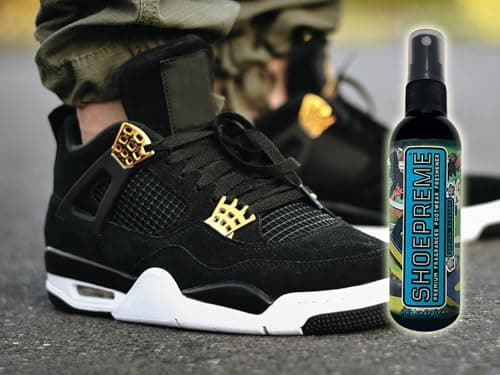 Shoepreme Shoe Deodorizer Spray, Oud Gold Shoe Freshener & Odour Eliminator