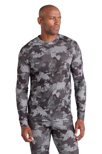 Mountain Warehouse Talus Thermal Printed Mens Top Camoufla L