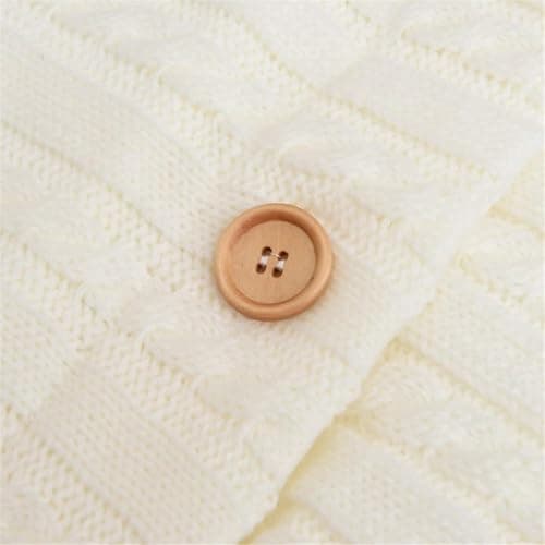 Baby Blanket Soft Fleece Knitted for Newborns, Cosy Sheepskin Pram Insert, Fleece Lined Foot Warmer, Fluffy Cot, Travel, Car Seat and Pram Blanket, Light Blue — view 4