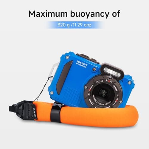 2-Pack Waterproof Underwater Camera Float Strap Floating Wrist Lanyard — view 6