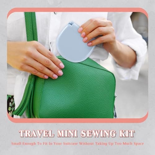 Yuxung 10 Pieces Mini Travel Sewing Kit Basic Portable Emergency Sewing Repair Kit in Bulk with Threads Scissors Hand Sewing Needles for Beginner Traveler Hotel Charity Homeless — view 4