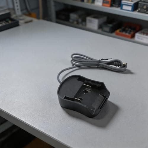 18W DC Power Adapter with 96cm Cables for 18V 20V MAX for lxt for battery, Compatible with BL1830 BL1840, Teal ABS Converter for Work Light Fan Tools(without USB black) — view 2