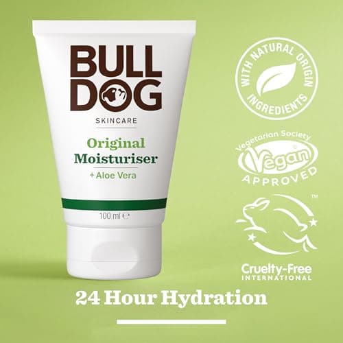 BULLDOG SKINCARE Original Face Moisturiser For Men, With Aloe Vera, 100ml — view 2