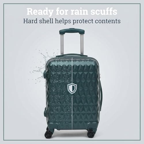 CMY Suitcase 20 Inch Cabin Hard Shell Lightweight ABS Carry-On Luggage — view 3