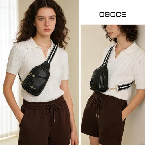 OSOCE Crossbody Bag for Women RFID Blocking Anti-theft Sling Shoulder Bag — view 2