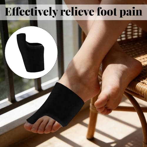 1 PCS Forefoot Toe Ice Pack Wrap,Reusable Foot Thumb Ice Pack,Cold & Heat Therapy Gel Ice Packs,Ice Pack for Foot,Big Toe Pain Relief,Sports Injuries,Swelling,Bunions,Gout Treatment for Feet — view 6