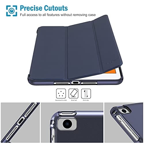 ProCase Slim Case for iPad Mini 5th Generation 2019/ Mini 4 3 2 1 -Navy — view 5