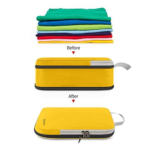 Gonex Compression Packing Cubes, 4-Piece Expandable Travel Organisers — view 4