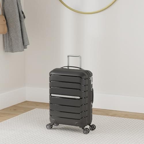 Samsonite Flux - Spinner M, Expandable Suitcase, 68 cm, 75/85 L, Black (Black) — view 4