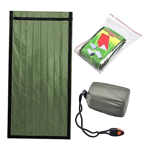 BESPORTBLE Disposable Emergency Hiking Lantern Survival Travel Bag Liners Heated Inflatable Kits Camping Sleeping Bags Thermal Aluminum Film