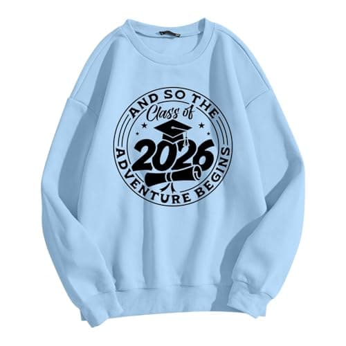 Sweatshirts Sister's Trip 2024 Sweatshirt Funny Saying Girls Trip Sweater Travel Shirts Girls Weekend Pullover Tops (Light Blue, XXL) — view 4