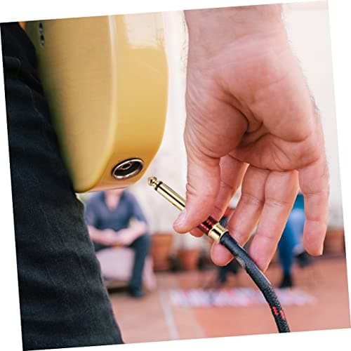 Housoutil 6pcs Mono Conversion Plug Male to Female Jumbo Plug Adapter for Audio Adapter Suitable for Guitar and Studio Use — view 4
