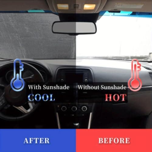 Windshield Sun Shade Evil Eye Car Glass Heat Protector Cover — view 6