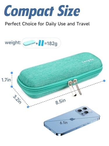 YOUSHARES Insulin Case with 2PCS Ice Packs - Medicine Cooler for Travel Insulin Cooler Diabetic Supplies Medicine Cool Bag (Green) — view 6