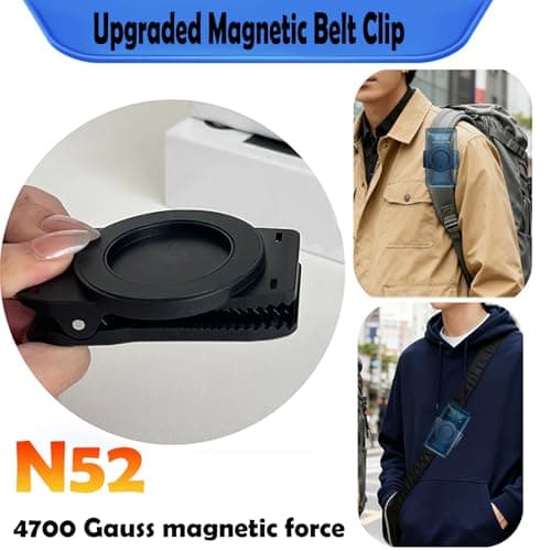 Ysnzaq Magnetic Belt Clip Phone Holder with Anti-Theft Security Strap EYJ — view 4