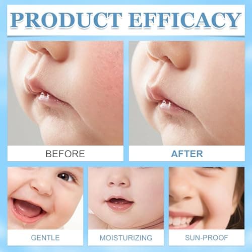 Kids Sun Cream Stick, SPF 50 Baby Sun Cream, Mineral Sunscreen Stick, Lightweight Water-Resistant Roll on Sunscreen for Delicate Sensitive Skin, Non-greasy Face Moisturiser, UVA & UVB Protection — view 4