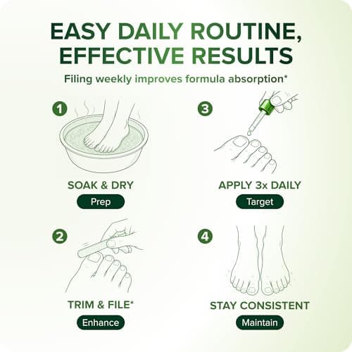 NAIL LAB Premium Fu Nail Elixir for Toenails - 15 ml Small | Travel Size | Extra Strong Nail Care Strengthener | Contains Tea Tree Oil | Repair Damaged Nails & Cuticles | Anti-Fungus Supplies — view 3