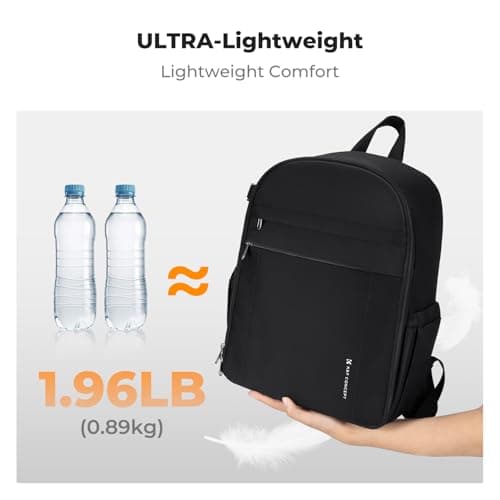 K&F CONCEPT Camera Backpacks for Photographers Travel Bag for Tripod Camera Lence Accessory with Laptop Compartment and Rain Cover — view 2