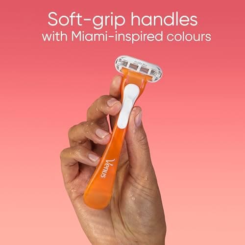 Gillette Venus Miami Sunset Smooth Sensitive Disposable Women's Razor With Aloe x3 — view 3