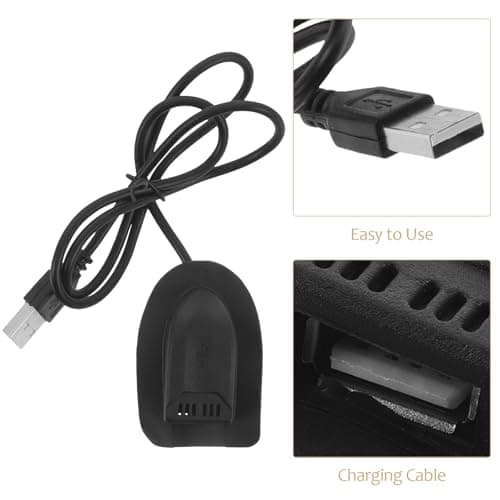 SOIMISS USB Charging Cable Adapter Pvc Black 3.5mm for Backpack — view 3