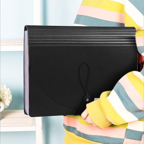 A4 Expanding File Organiser Accordion Folder, 24 Compartment, A4 Size — view 5