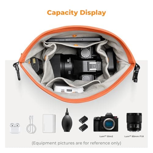K&F CONCEPT Camera Sling Bag Small Lightweight Soft Camera Compact Case — view 2