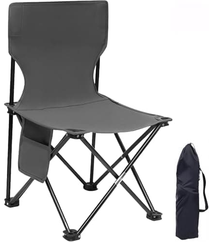 WY8 Ultra-Light Camping Chair – Compact, Foldable, and Portable Chair with Carrying Bag for Picnics, Fishing, Hiking & Outdoor Activities – Supports up to 100kg