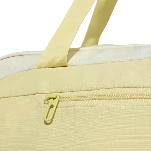 adidas Women's Adidas Woman Defender Allover Graphic Duffle S Duffel_Bag, Dual Yellow/Orbit Grey, One Size — view 6