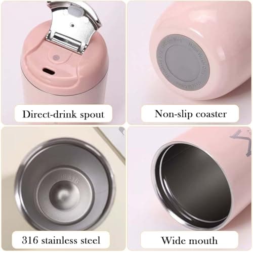SiHuiTu Thermal Travel Mug, Insulated Coffee Cup — view 3