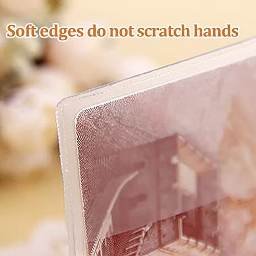 ANDSHUAI Pack of 2 Clear Passport Cover,Waterproof Passport Protector,Secure Fit Frosted PVC Holder Passport Sleeve,Anti Scratches Durable Dustproof Protection,Travel Essentials,131 * 188mm — view 3