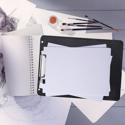 VINTORKY Portable Waterproof Sketch Board Folder Clipboard with Smooth and Sturdy Surface, for Drawing and Writing, for Graduation Period and Back to School Decorations Random Color — view 6