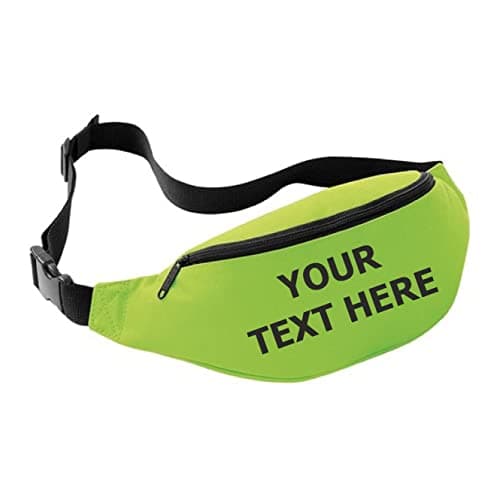 Flexi-Print Personalised Bum Bag - Bumbag for Women, Bumbags for Men, Travel Wallet, Travel Essentials, Fanny Pack, Running Belt, Fashion Waist Packs, Hip Bag