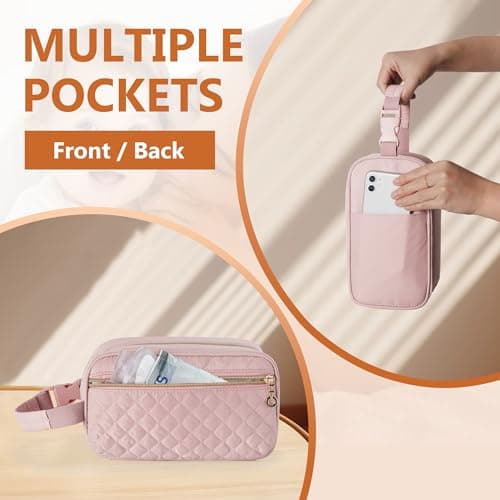 Damero Portable Breast Milk Cooler Travel Bag with 4 Ice Packs, Pink — view 3