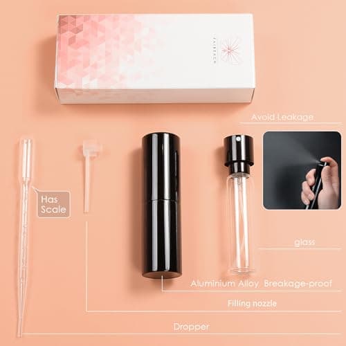 Refillable 20Ml Perfume Atomiser, Travel Aftershave Dispenser Spray Bottle — view 4