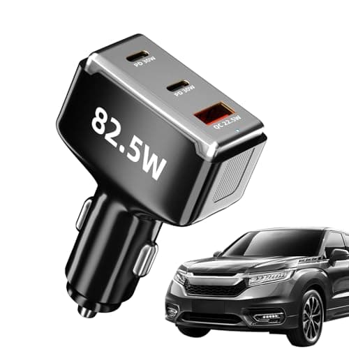 Fast Car Charger 82.5W Multi-Port USB C