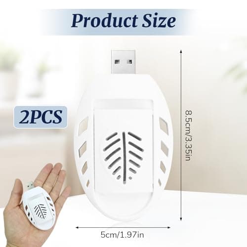 2PCS Plug in Mosquito Repellent, USB Electric Insect Repellent for Home — view 2