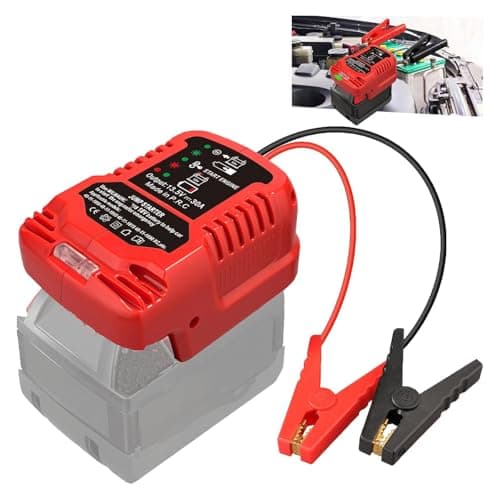 Car Jump Starters Adapter Compatible with Milwaukee 18V MAX Batteries with 11AWG Jump kit Cable for use with Trucks, SUVs, Full-Size Car, mid-Size and Small Compact Cars Vehicles
