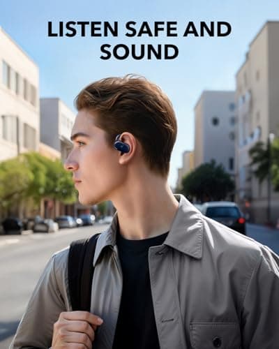 soundcore Anker V20i, Open-Ear Wireless Headphone, Adjustable Ear Hooks — view 4