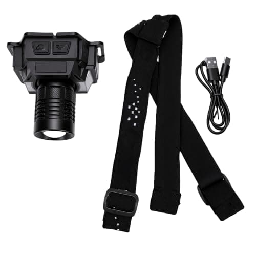 Kikumi Rechargeable Headlamp with Motion Sensor, 2400mAh LED Work Light — view 6