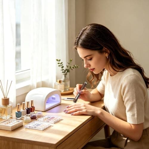 Magnetic Nail Tool Cylindrical Multifunctional Strong Manicure Pen — view 2