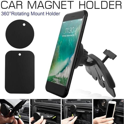 Car Magnetic Phone Holder Rotating Cellphone Holder — view 5