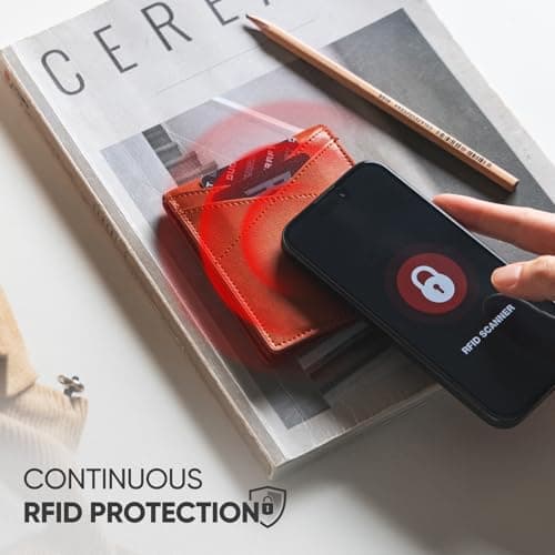 DUGRAFT 2 Pack RFID Blocking Card, One Card Protects Your Entire Wallet, NFC Contactless Signal Blocker, Credit Card Protector, RFID Card Blocker — view 6