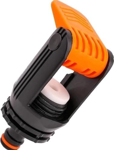B2C Universal Tap Connector Adapter Mixer Kitchen Garden Hose Pipe Joiner Fitting 1/2 - Fits MOST kitchen taps (Lever type - Red) — view 5