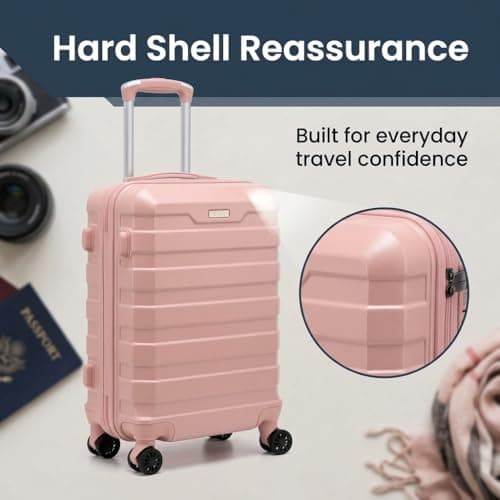 RMW Cabin Suitcase 20 inch Carry On Luggage Hard Shell Trolley — view 4