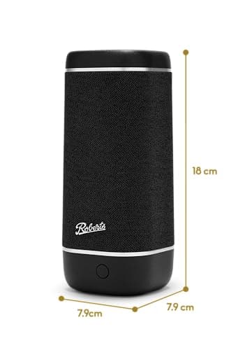 Roberts REUNION Waterproof IPX7 Bluetooth Speaker, Black — view 5