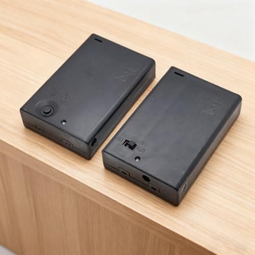 Secure 3x2A battery storage case, spill-proof terminals, compact design battery holder for stable power supply — view 5