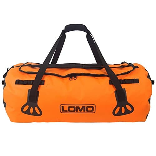 Lomo Blaze Expedition Holdall - 100L Orange Outdoor Duffle Bag — view 2