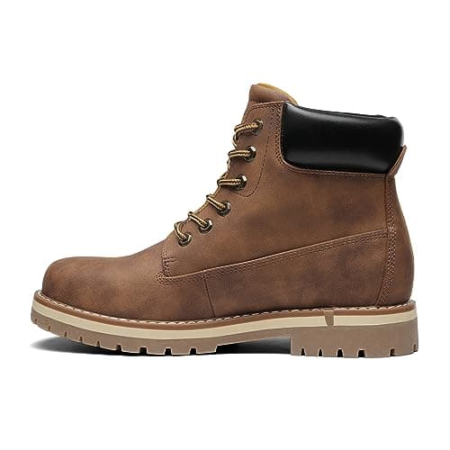 Bruno Marc Mens Snow Boots Ankle Hiking,Size 7,Brown,SBSB226M-E — view 4