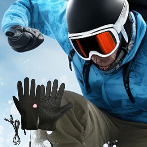 Usb Hand Warmer Heated Hand Warmer Mittens Portable Touchscreen — view 3
